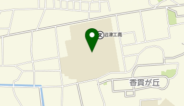 県立沼津工業高校の地図画像