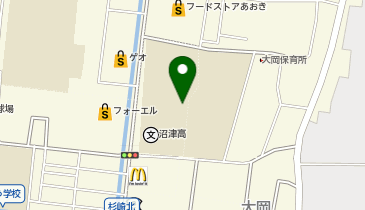 市立高校・中等部の地図画像
