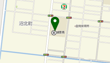 誠恵高校の地図画像