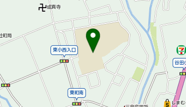東小学校の地図画像