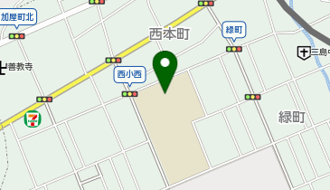 西小学校の地図画像