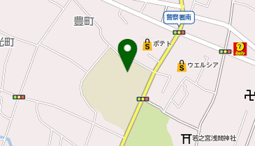 第二中学校の地図画像