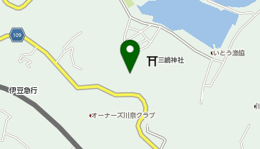 川奈幼稚園の地図画像