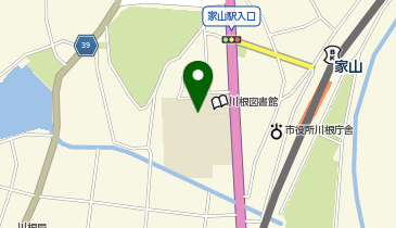 川根小学校の地図画像