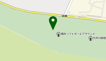 大井川緑地の地図画像