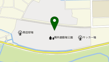 横井運動場公園の地図画像