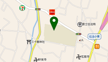 富士市立伝法小学校の地図画像