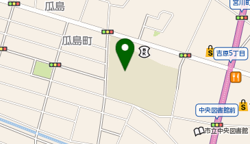 富士市立吉原第一中学校の地図画像