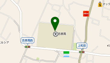 静岡県立吉原高等学校の地図画像