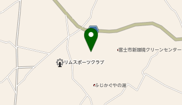 富士市新環境クリーンセンター循環啓発棟の地図画像