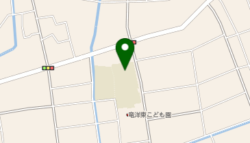 竜洋東小学校(洪水時2階以上)の地図画像