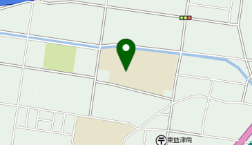 東益津小学校の地図画像