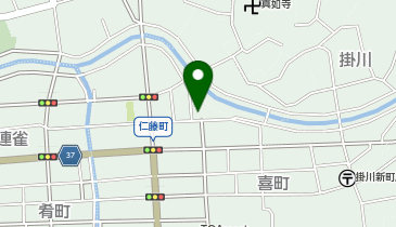 仁藤町公会堂の地図画像