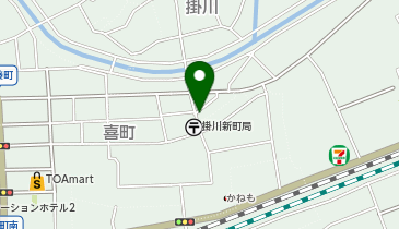 道神町公会堂の地図画像