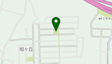 旭ヶ丘北公園の地図画像