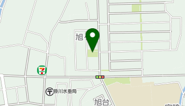 旭ヶ丘西公園の地図画像