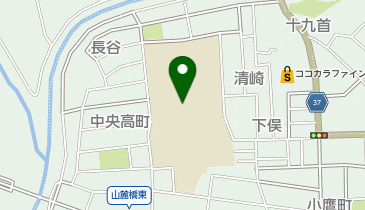西中学校の地図画像