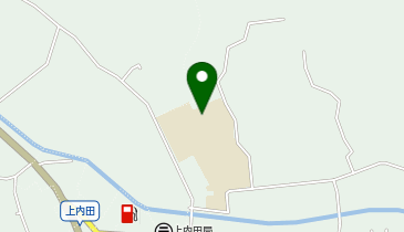 上内田小学校の地図画像
