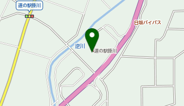 道の駅掛川の地図画像