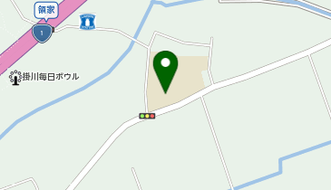 曽我小学校の地図画像