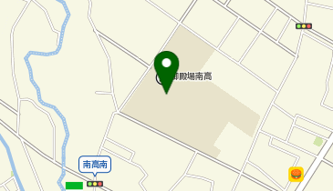 御殿場南高等学校の地図画像