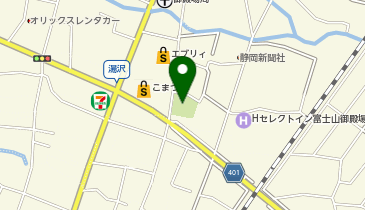 馬車道公園の地図画像