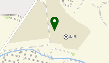 県立袋井高校の地図画像