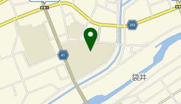 袋井中学校の地図画像