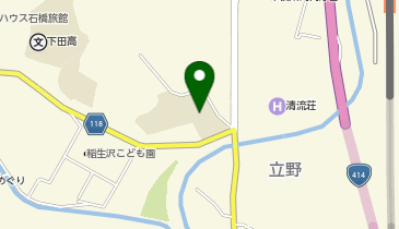 稲生沢小学校(グラウンド)の地図画像