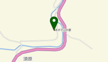 あずさ山の家の地図画像