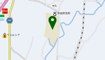 深良小学校の地図画像