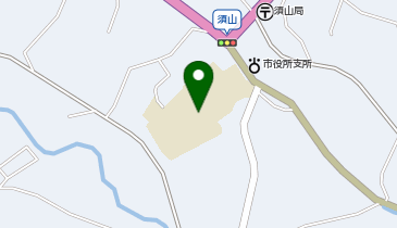 須山小学校の地図画像