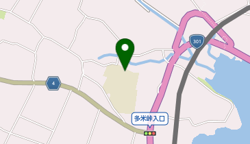 湖西市立知波田小学校の地図画像