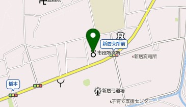 新居地域センターの地図画像