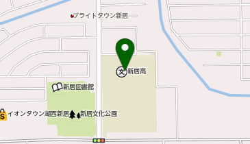 静岡県立新居高等学校の地図画像