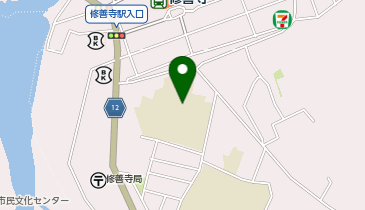 修善寺南小学校の地図画像