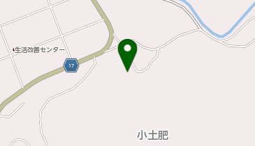 小土肥農村広場の地図画像