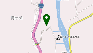 月ヶ瀬体育館の地図画像