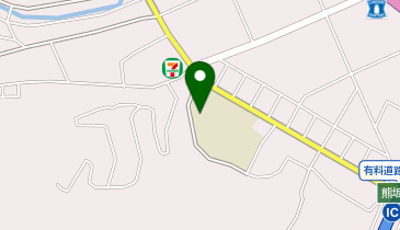 熊坂小学校(体育館)の地図画像