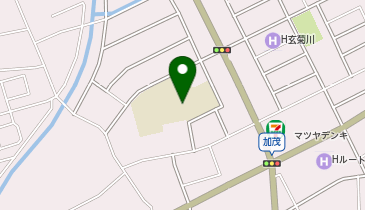 加茂小学校グラウンドの地図画像