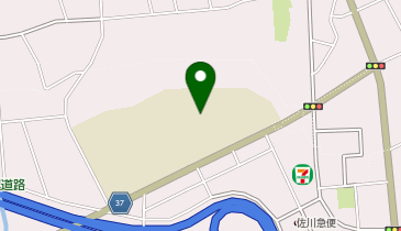 菊川西中学校グラウンドの地図画像