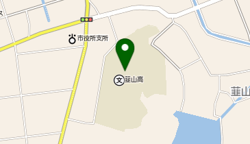 県立韮山高等学校の地図画像