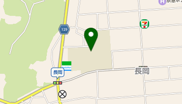 長岡南小学校の地図画像