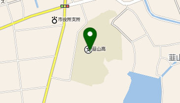 県立韮山高等学校の地図画像