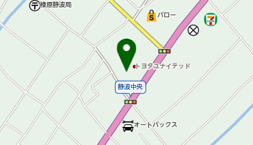 静波コミュニティ防災センターの地図画像