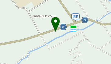 坂四公民館の地図画像