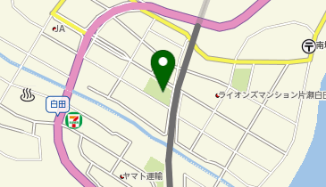 片瀬地区防災センターの地図画像