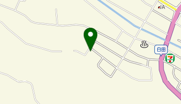 白田中央公園の地図画像