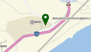 稲取高校体育館の地図画像