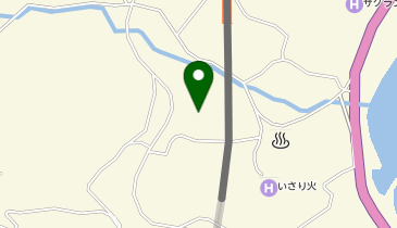 旧大川小学校グラウンドの地図画像